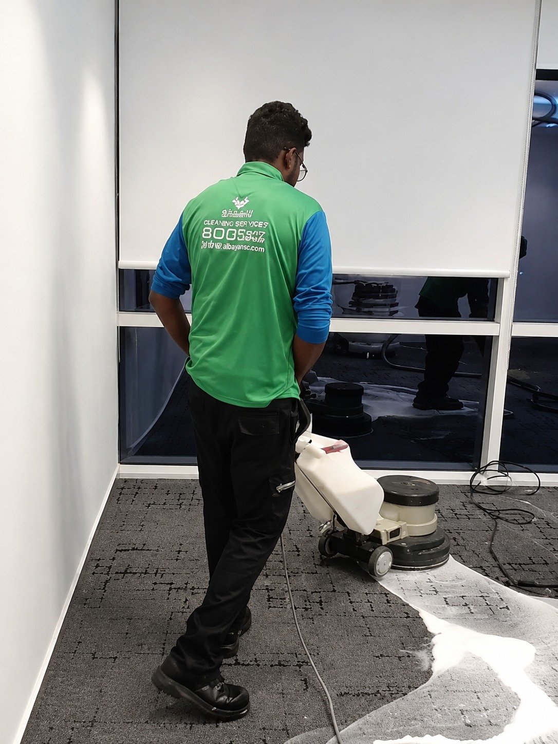 Carpet Cleaning by Shamil Services in Dubai