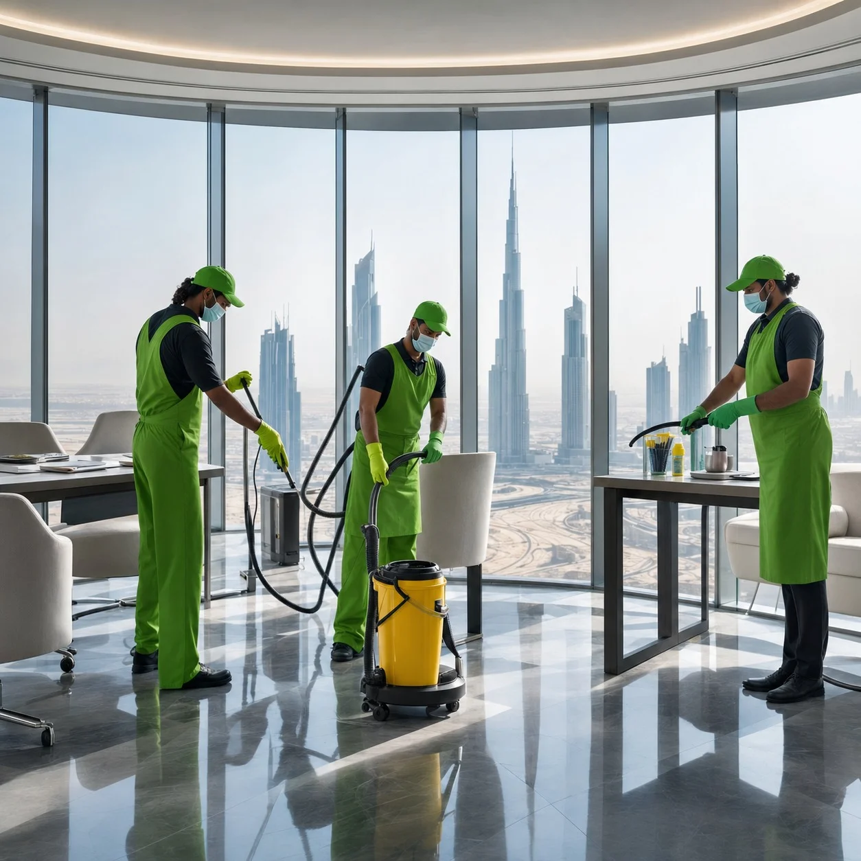 Commercial Cleaning by Shamil Services in Dubai, photograph 2
