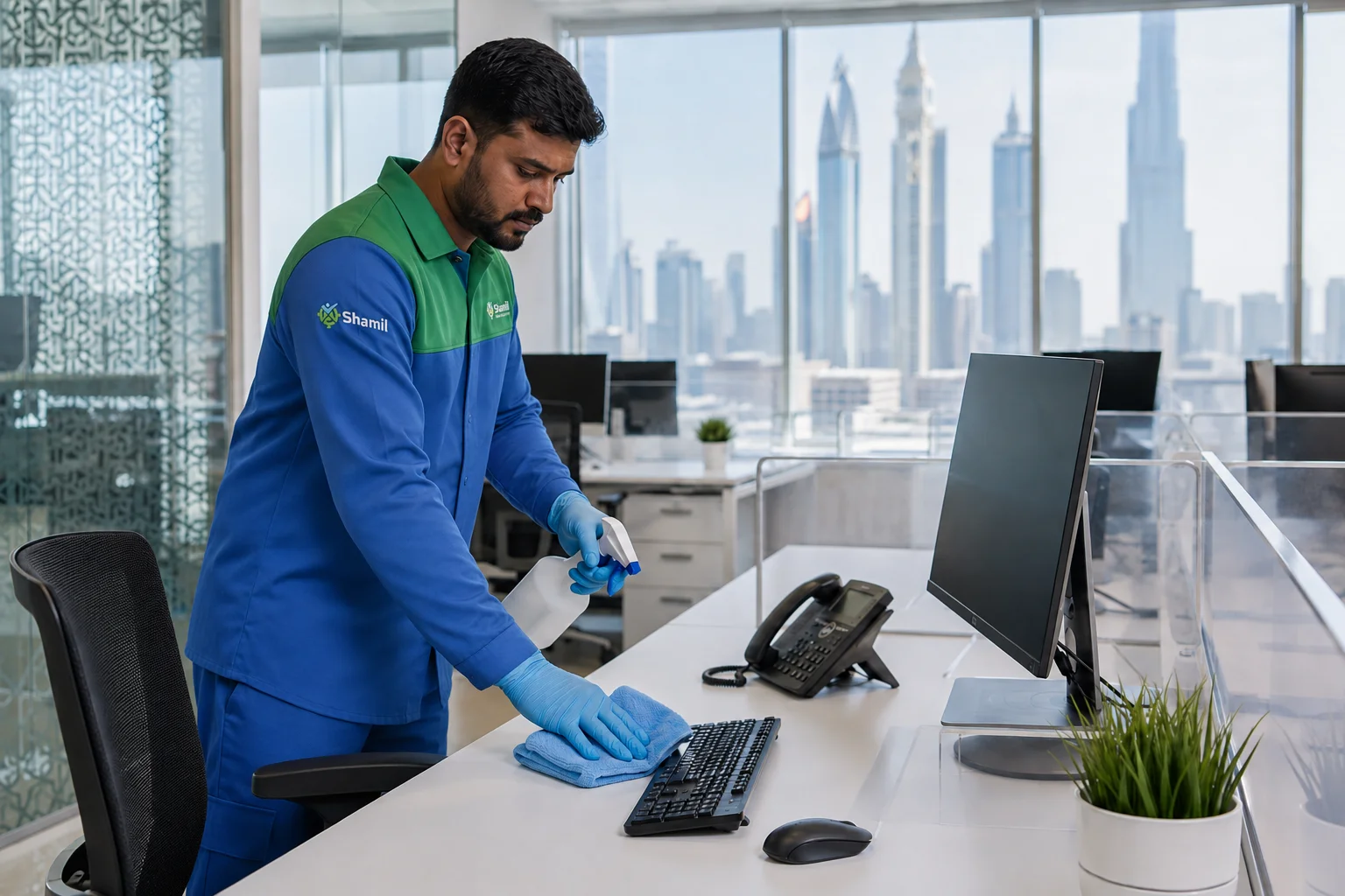 Office Cleaning by Shamil Services in Dubai, photograph 4