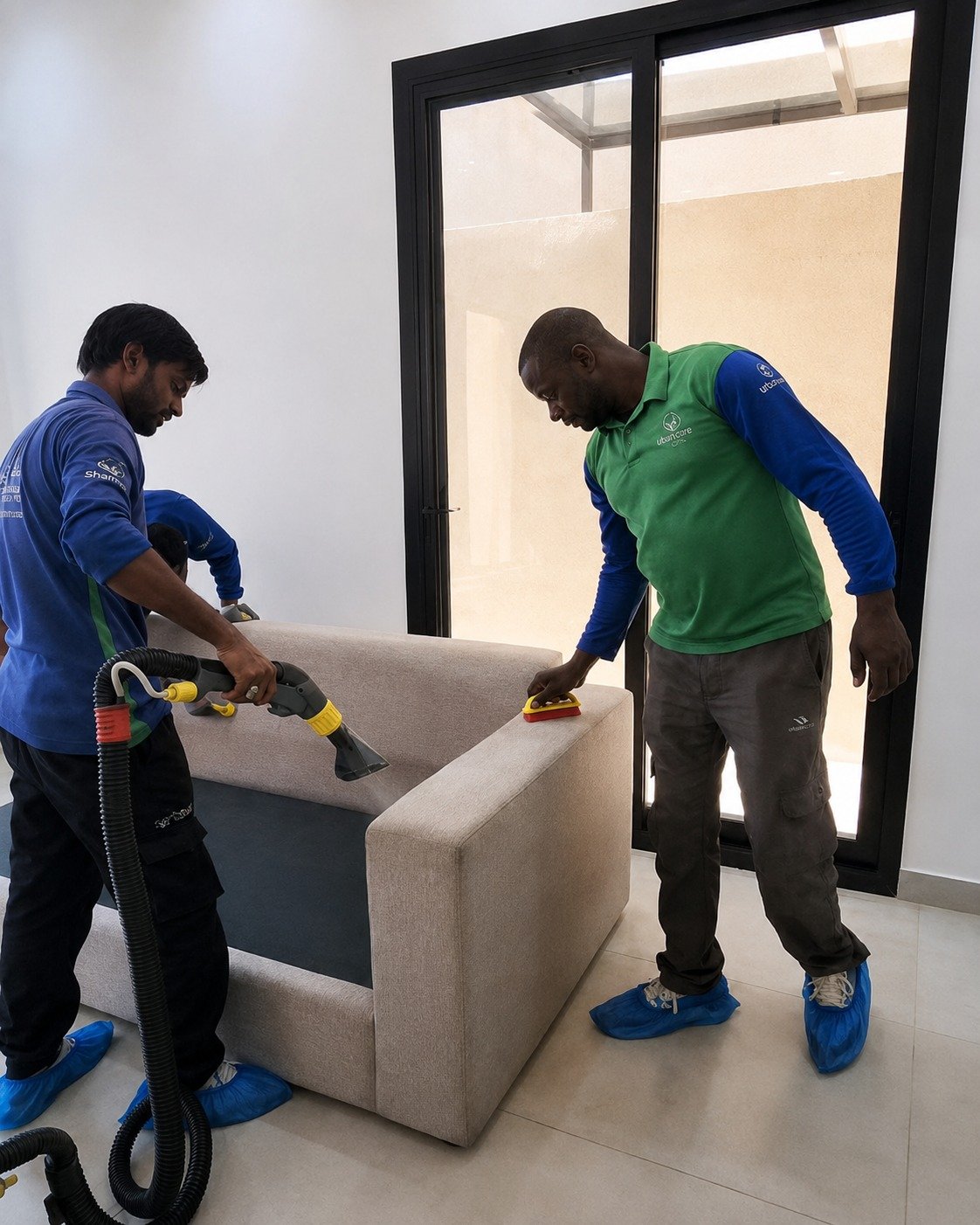 Sofa Cleaning by Shamil Services in Dubai, photograph 4