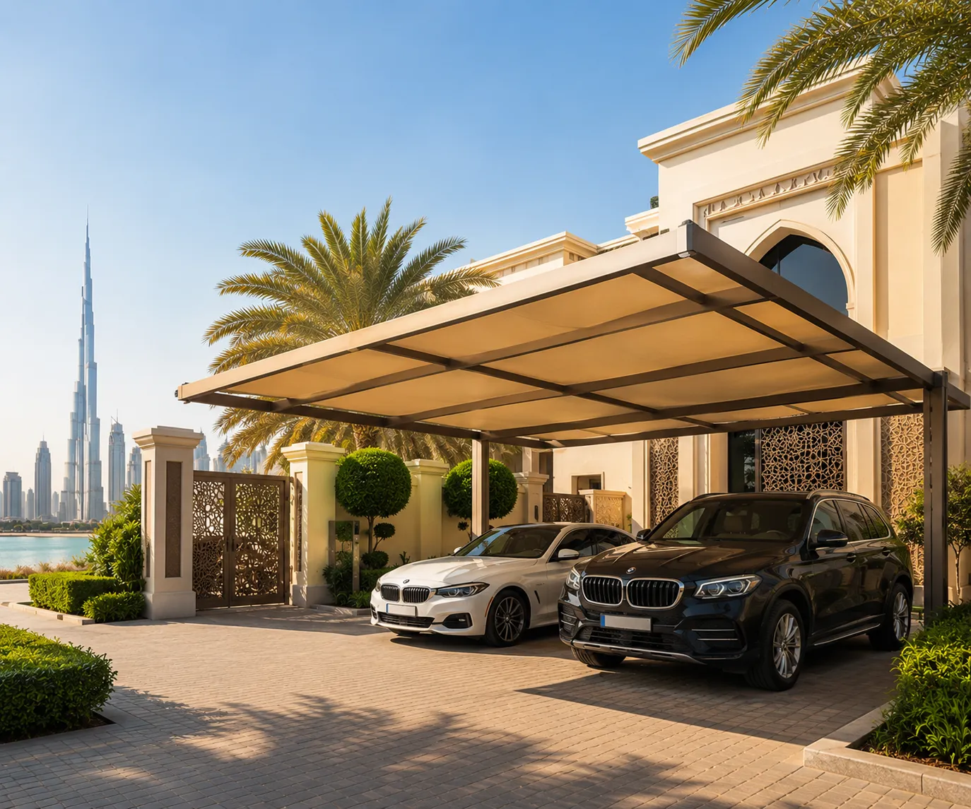 Villa Parking Shed by Shamil Services in Dubai